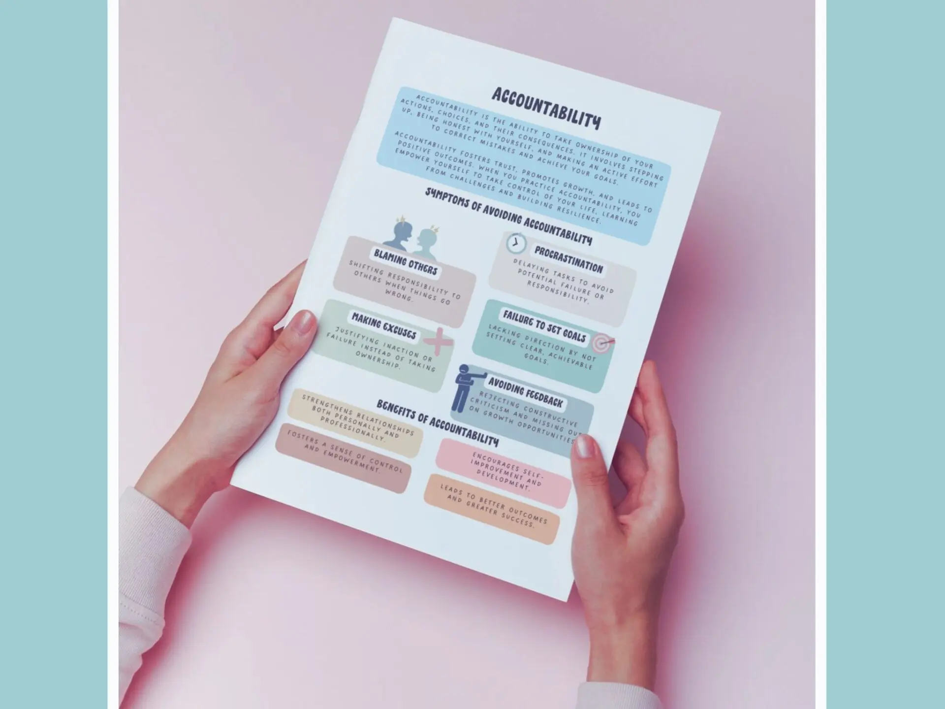 The Self-Accountability Workbook cover