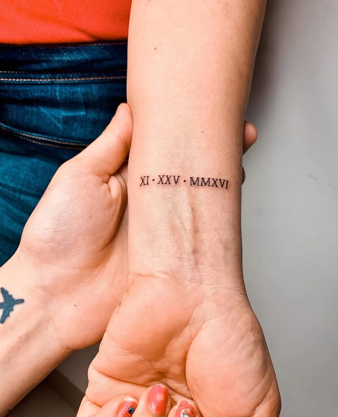 Elegant Roman Numerals Mark Special Dates