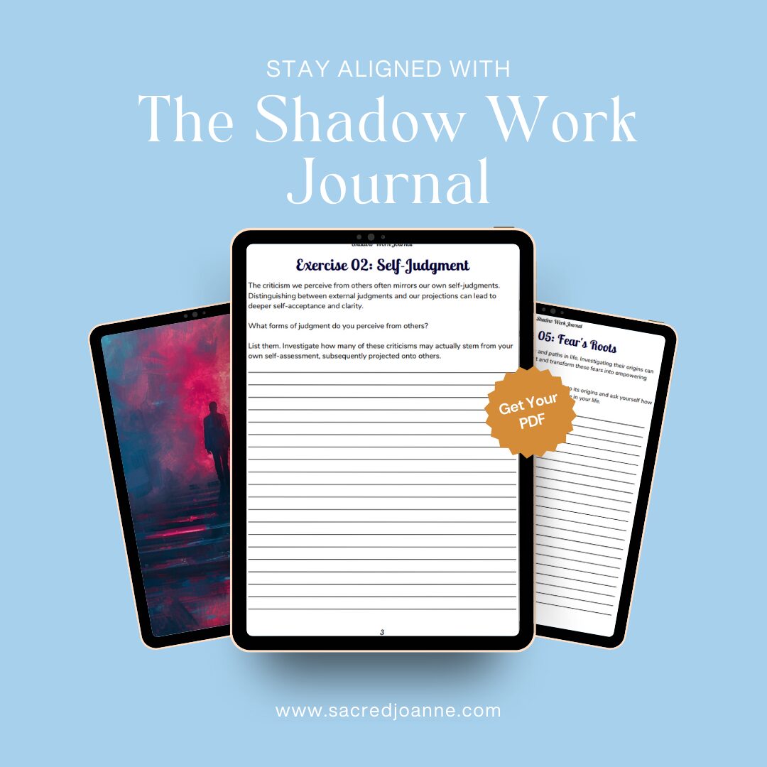 The Shadow Work Journal pages