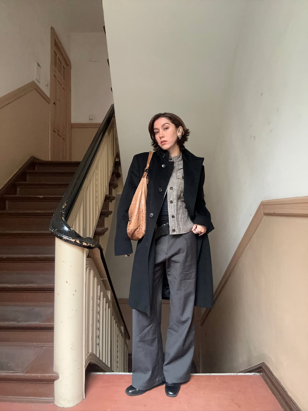 Chic winter ensemble for stylish workdays
