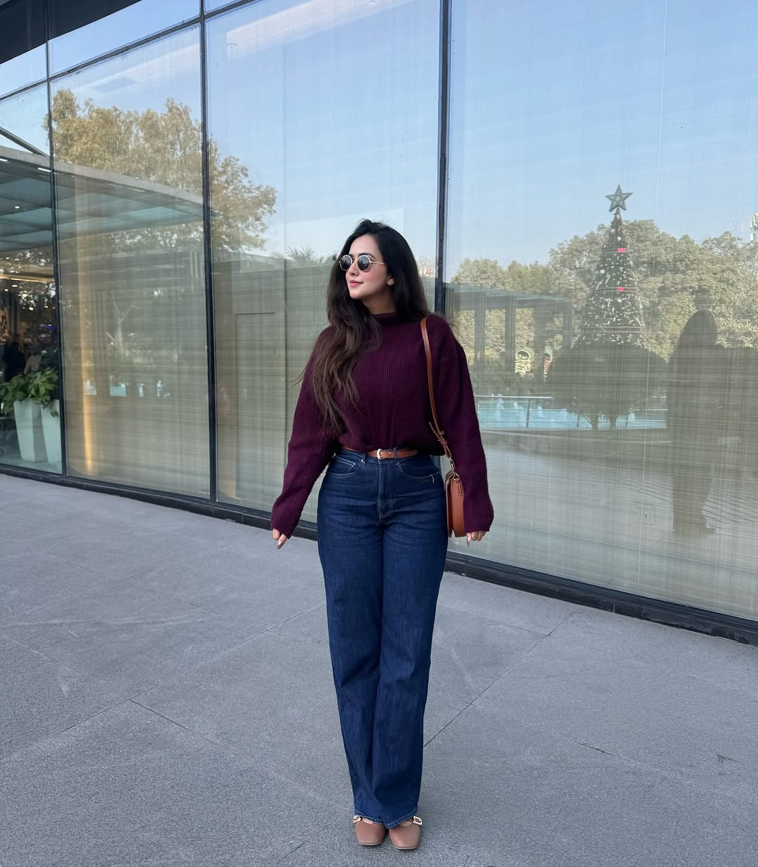 Chic winter look with cozy comfort