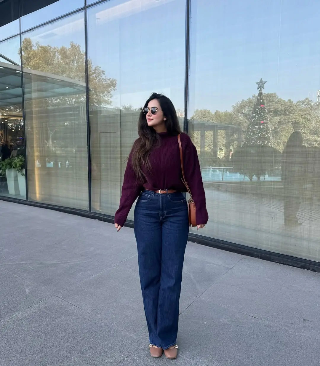 Chic winter look with cozy comfort