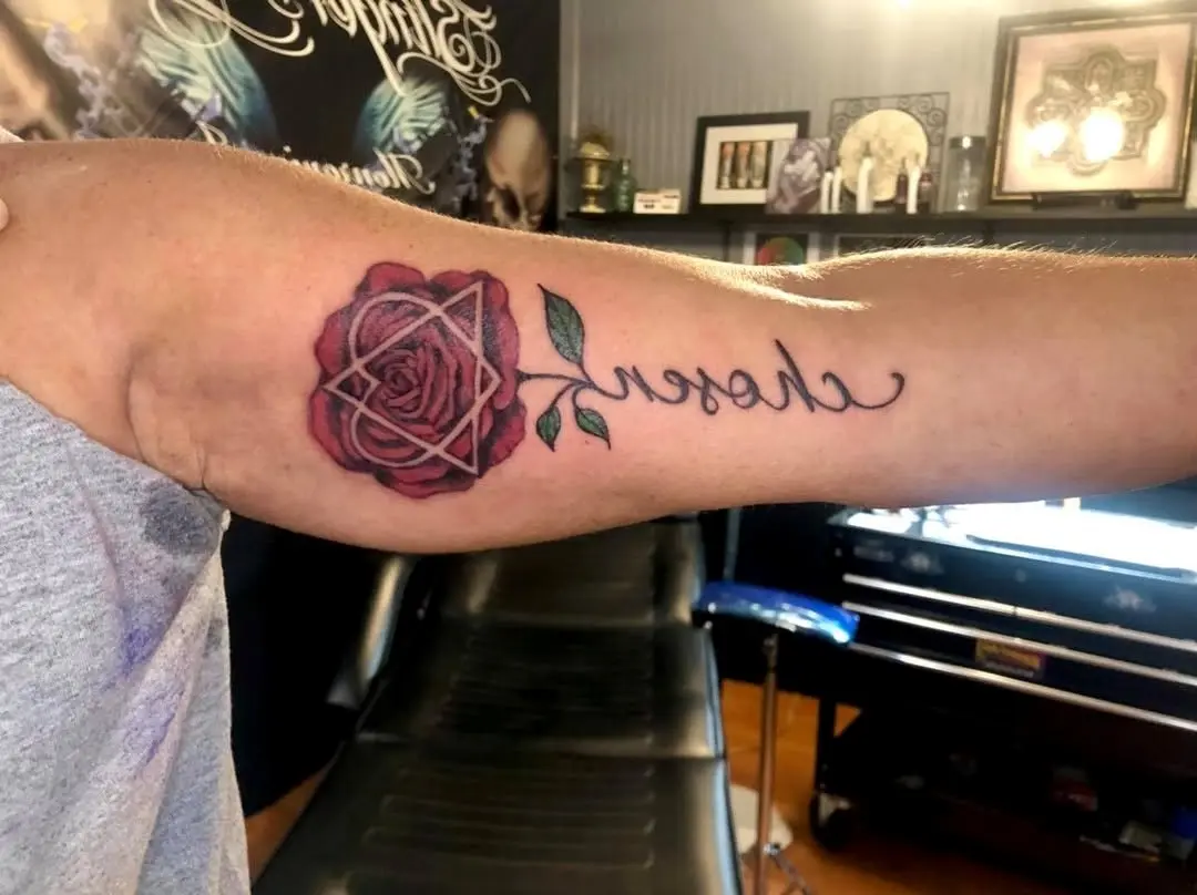 A heartfelt tribute in ink for adoption.