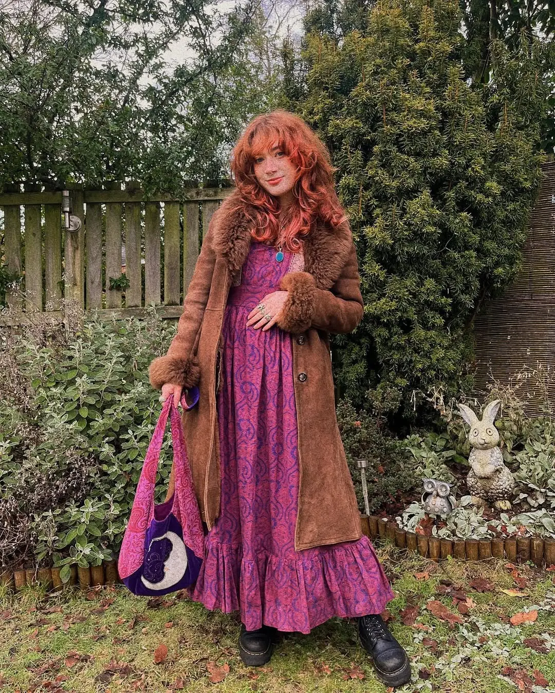 Chic layering for a bohemian vibe