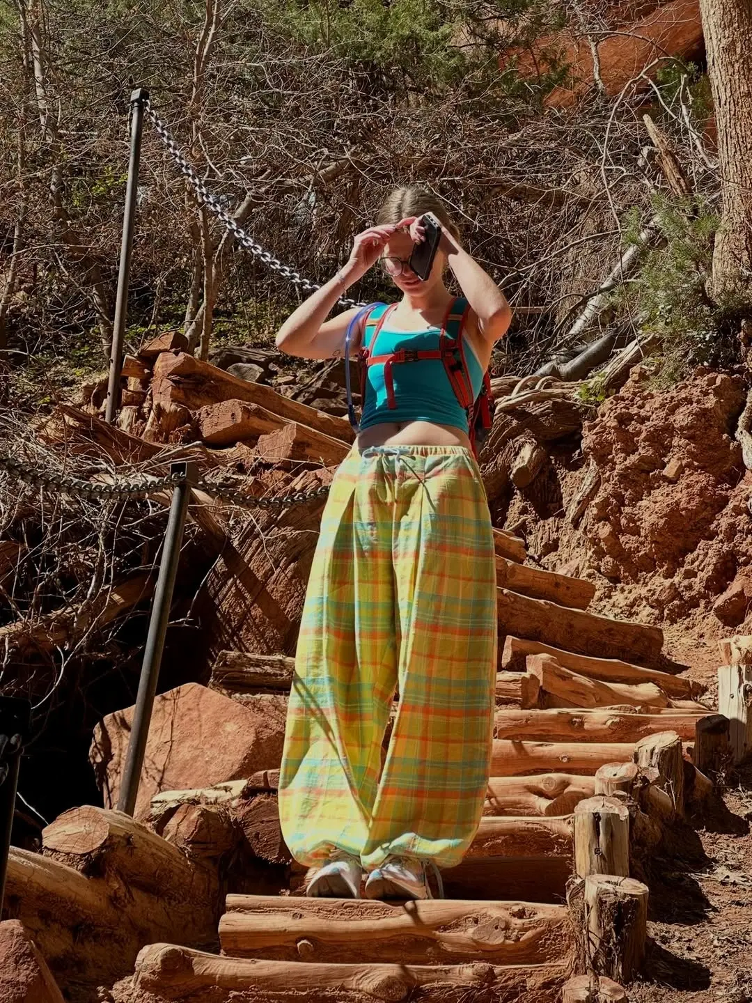 Bright and Comfortable Hiking Outfit for Adventure