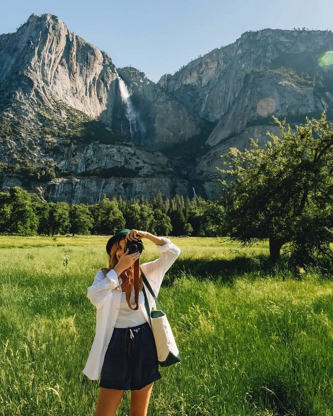 Stylish camping outfit for nature lovers