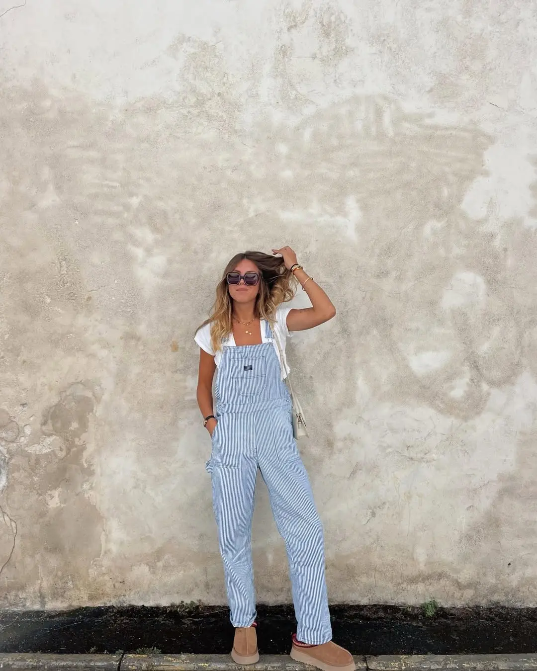 Stylish Striped Overalls for a Casual Summer Vibe