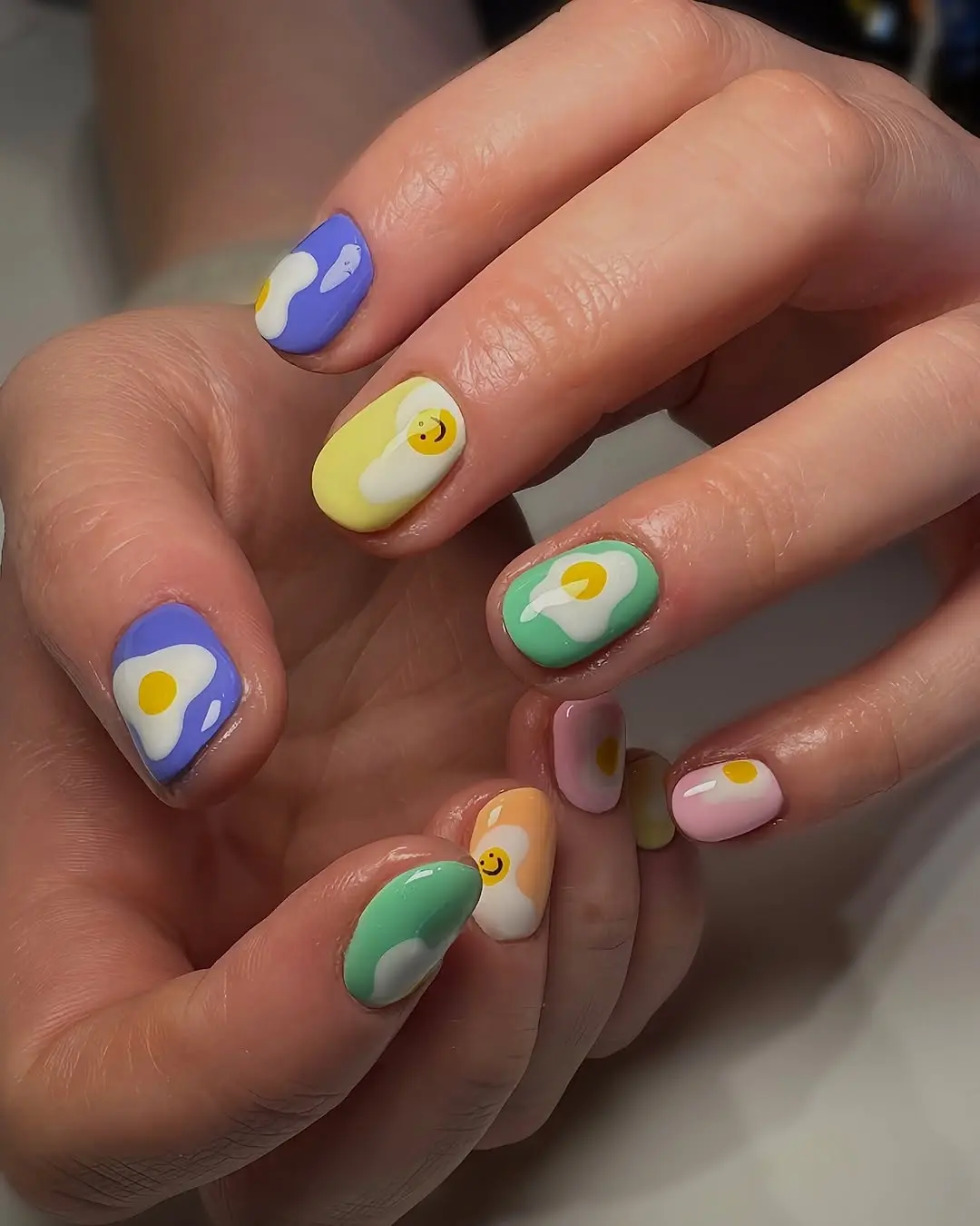 Cheerful Easter Egg Nail Designs to Try