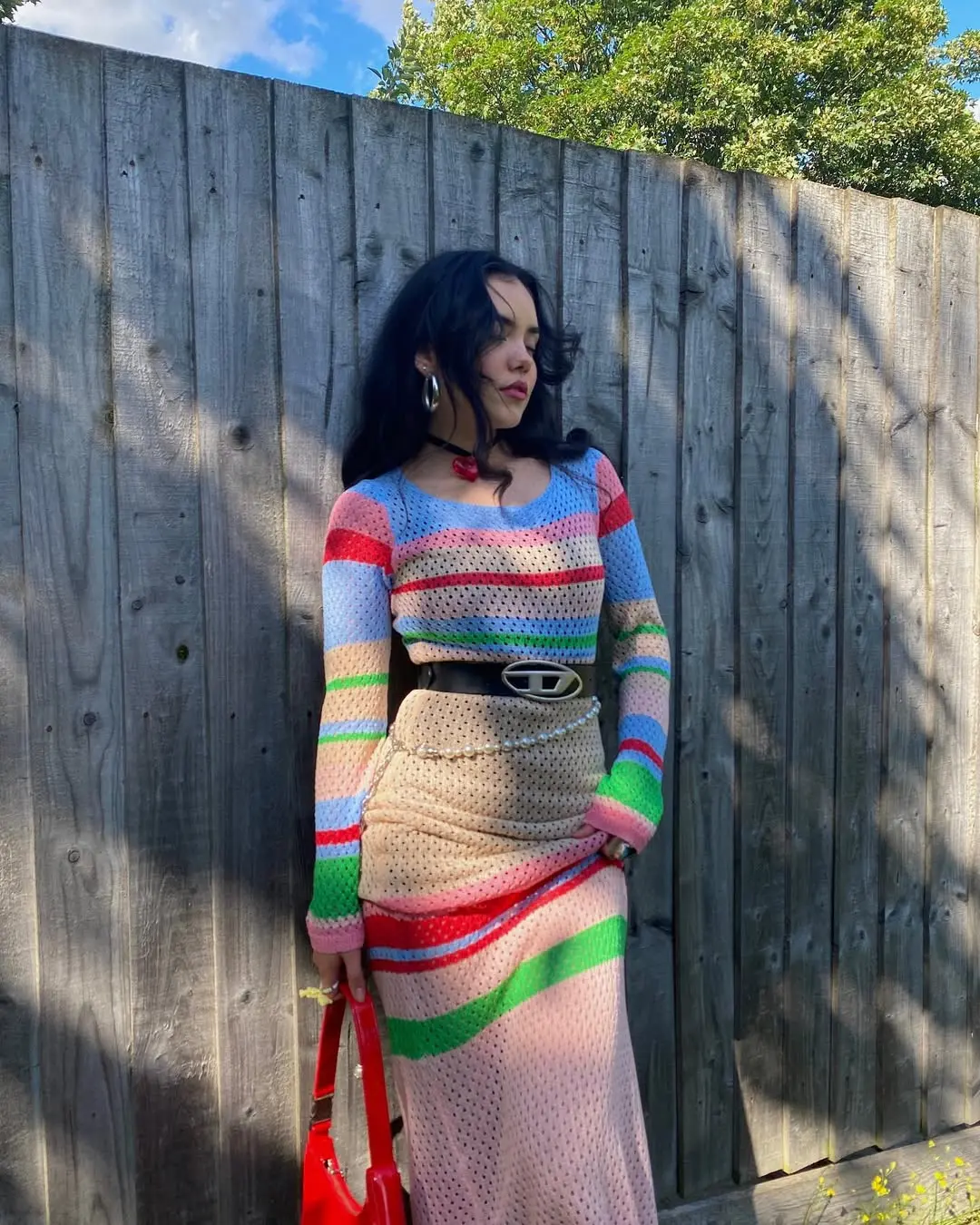 Stylish and Colorful Maxi Dress Outfit Inspiration