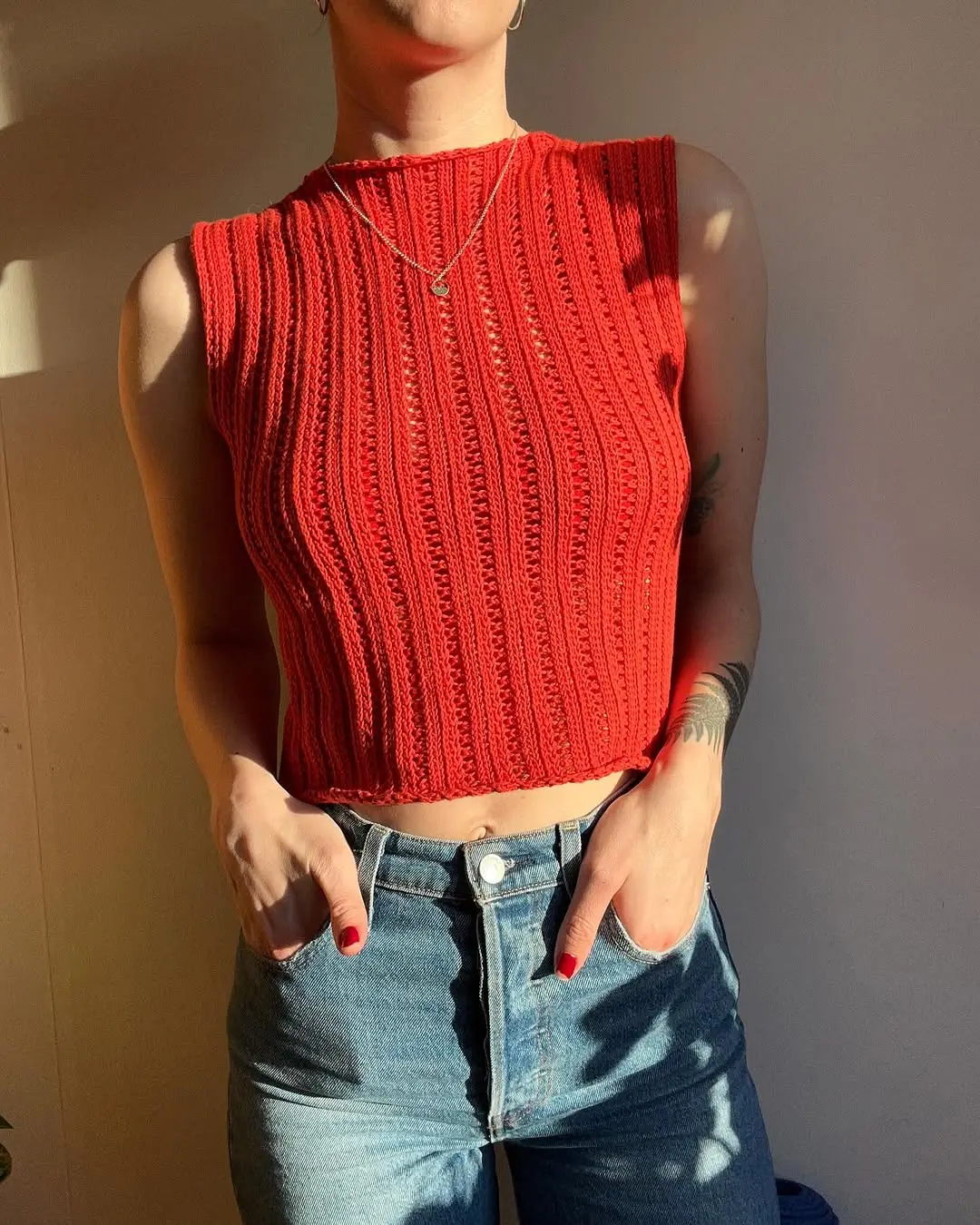 Stylish Crochet Top Perfect for Summer Vibes