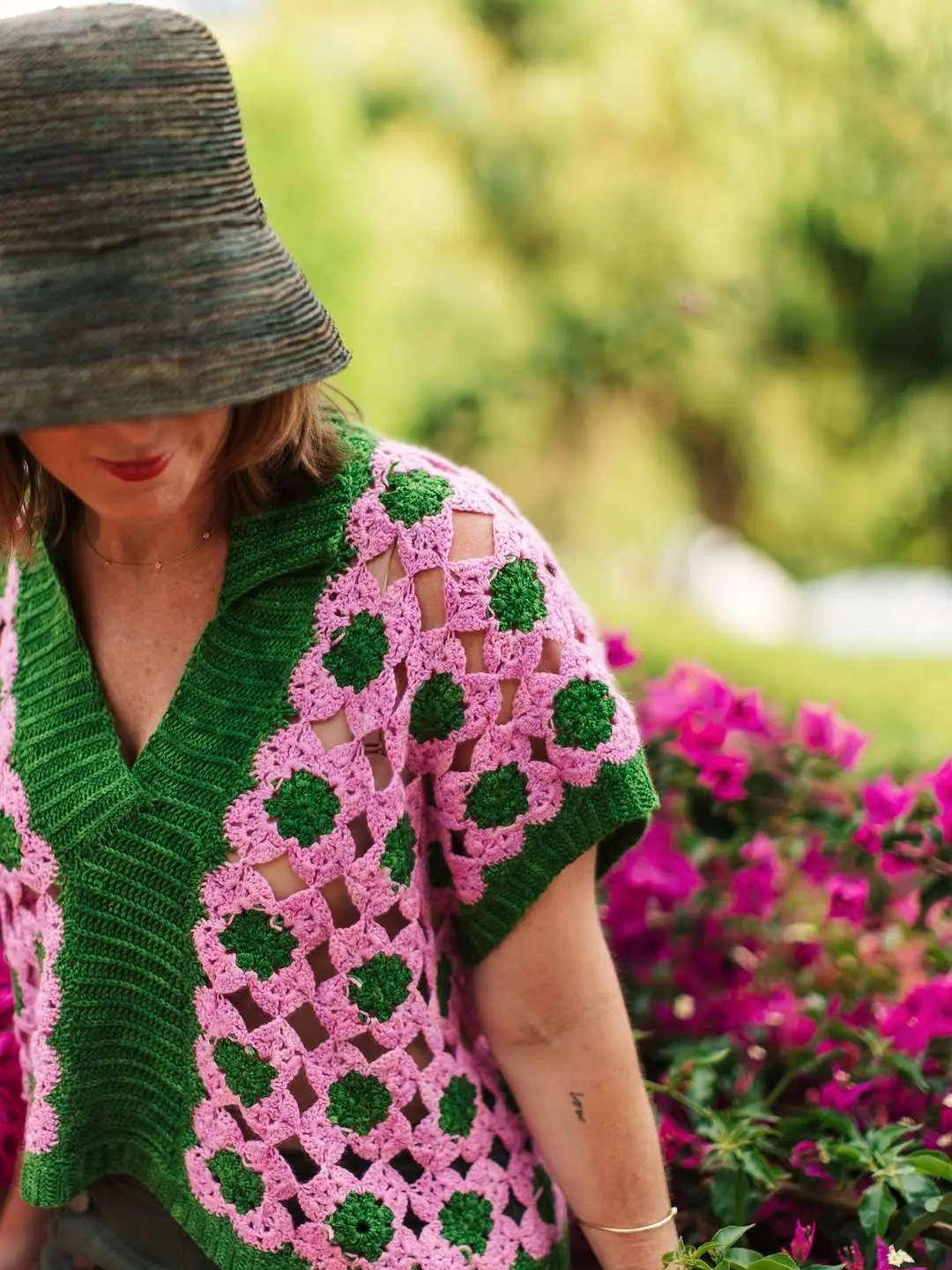 Stylish crochet top perfect for sunny days