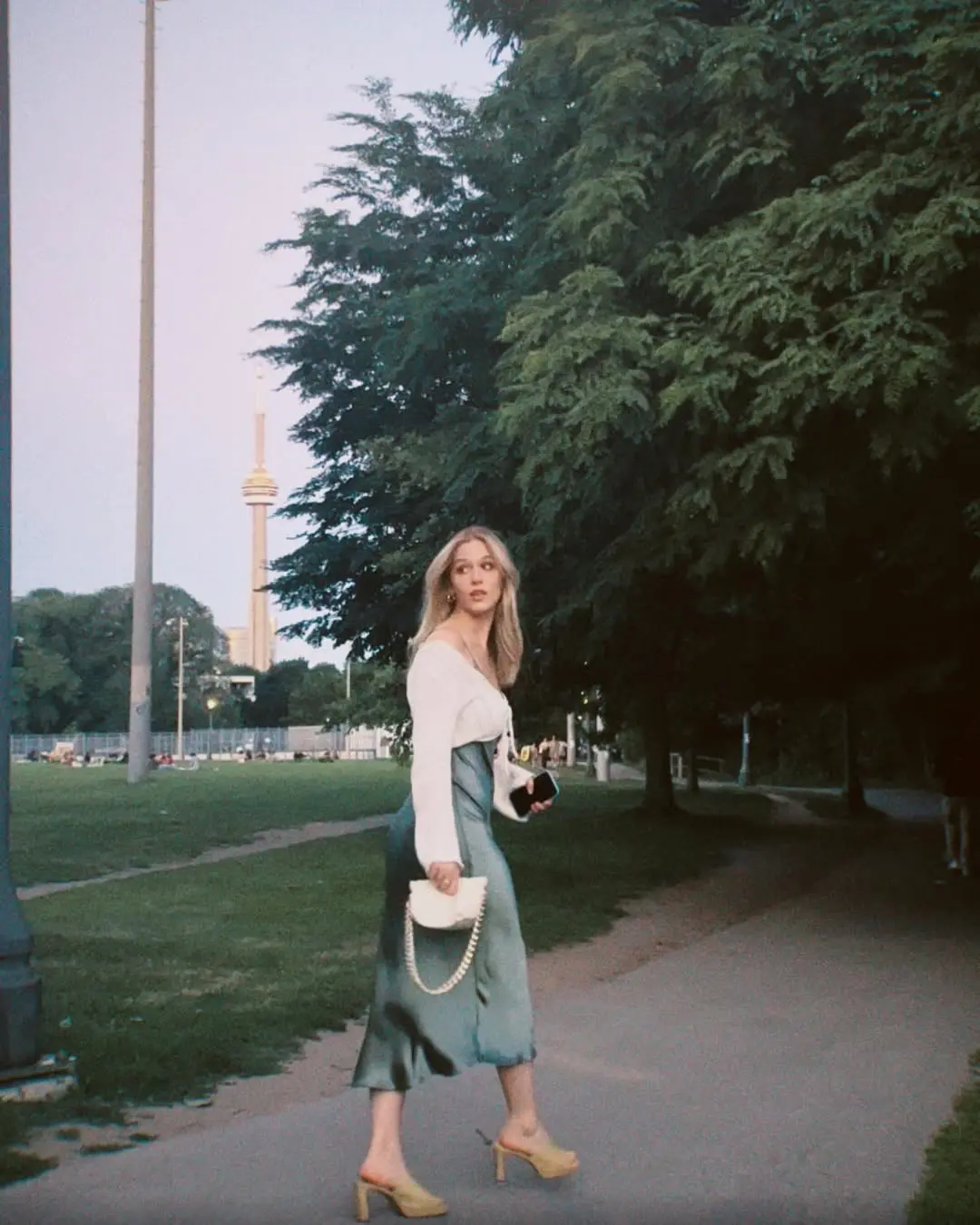 Elegant Satin Dress Perfect for Date Night