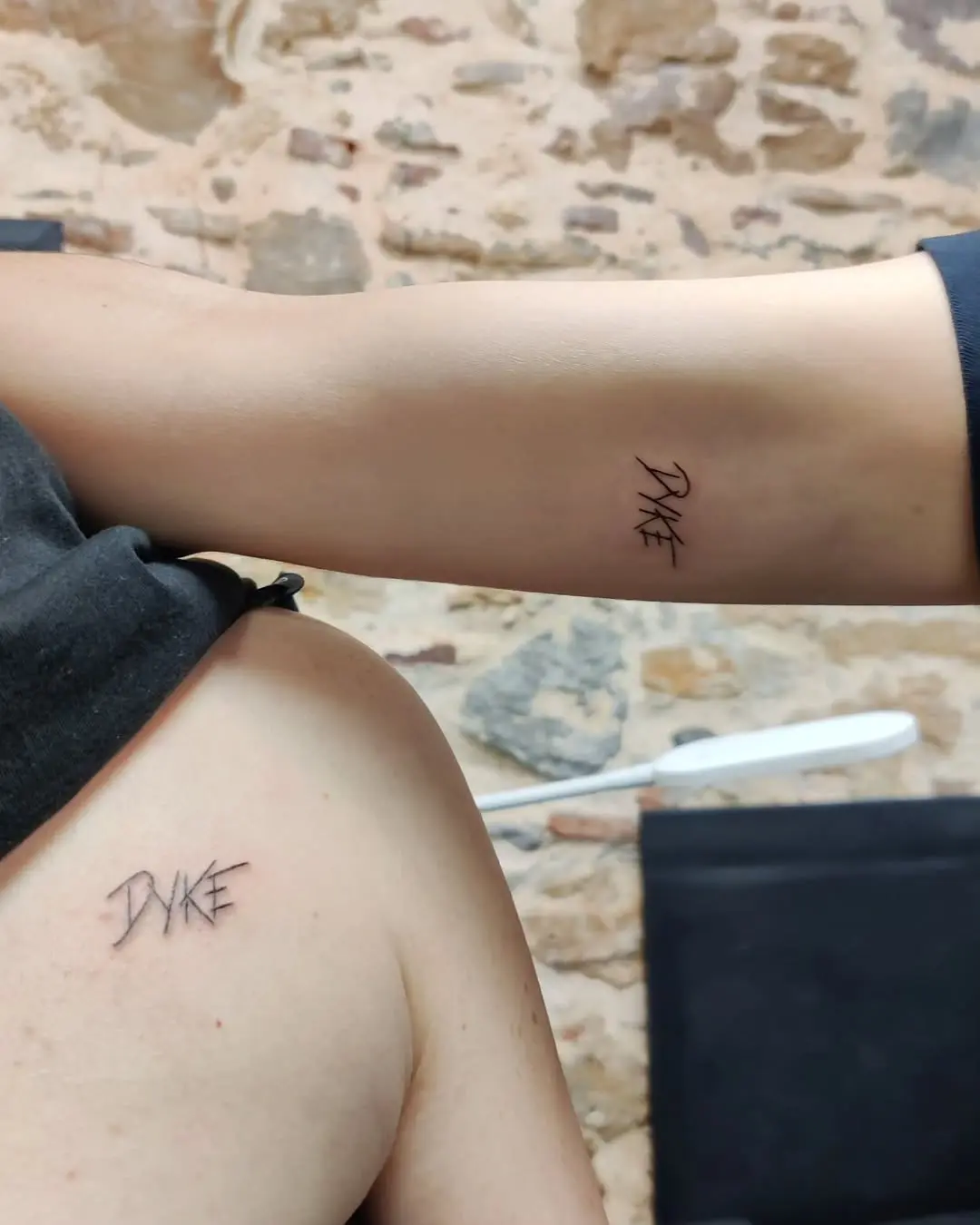 Empowering Tattoos Celebrating Dyke Identity