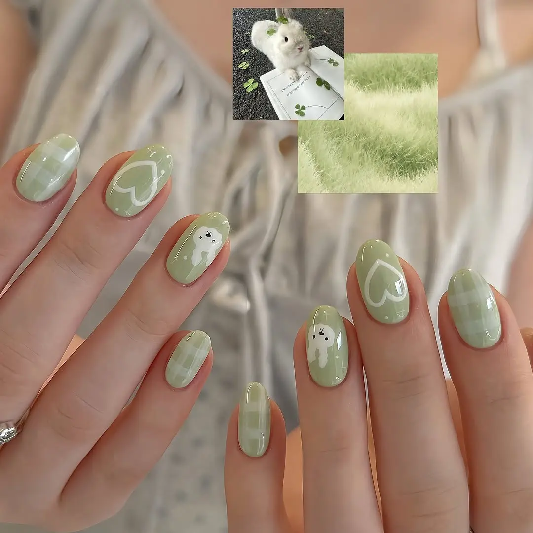 Charming Easter Bunny Nail Art Inspiration