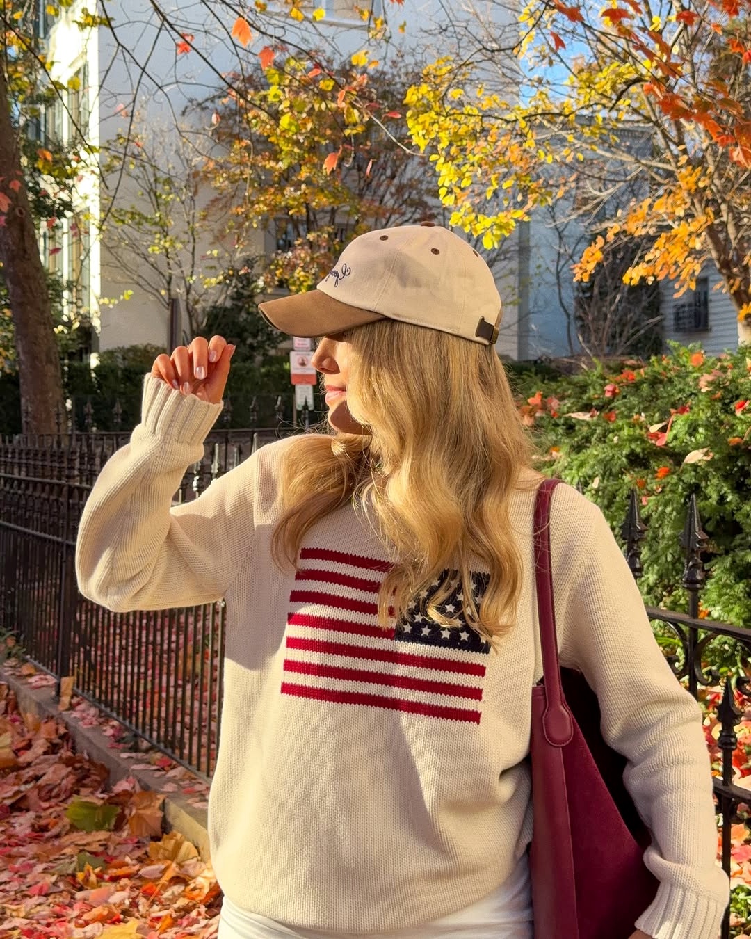 Casual Fall Sweater Look with Accessories