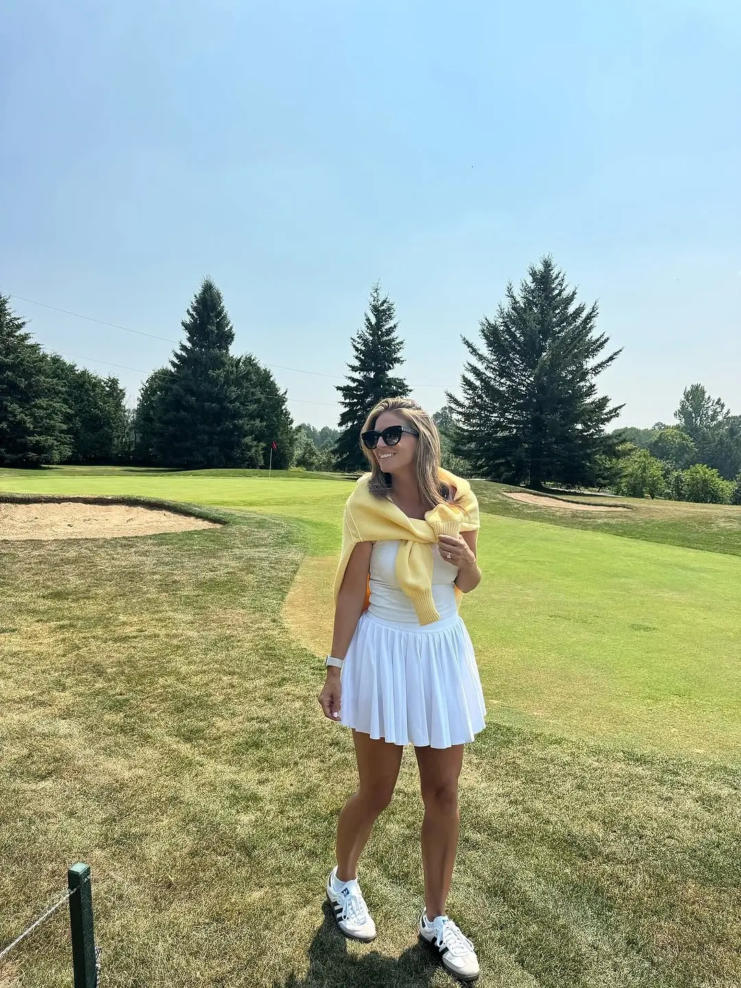 Chic Golf Look Perfect for Sunny Days