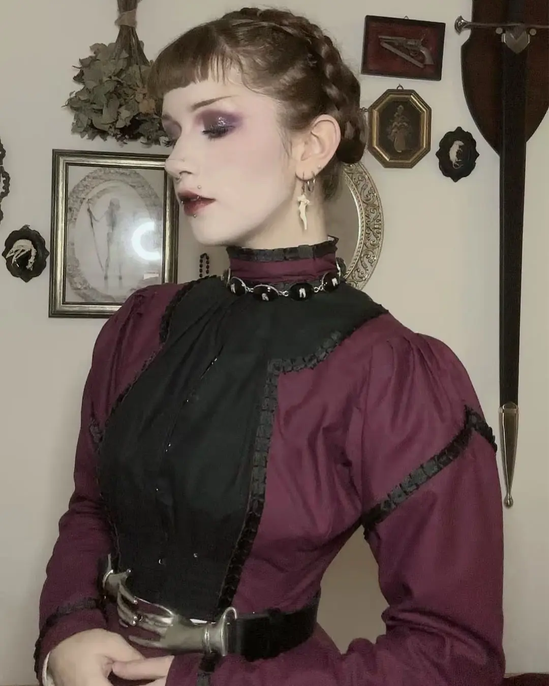 Elegant Gothic Lolita with Victorian Flair