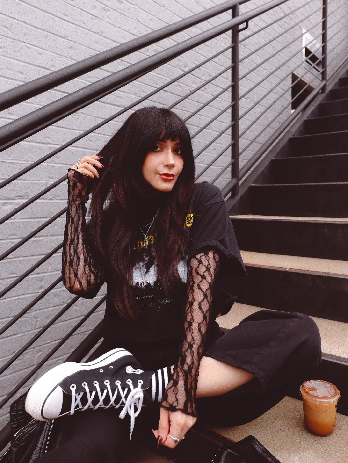 Edgy Goth Style Meets Urban Vibes