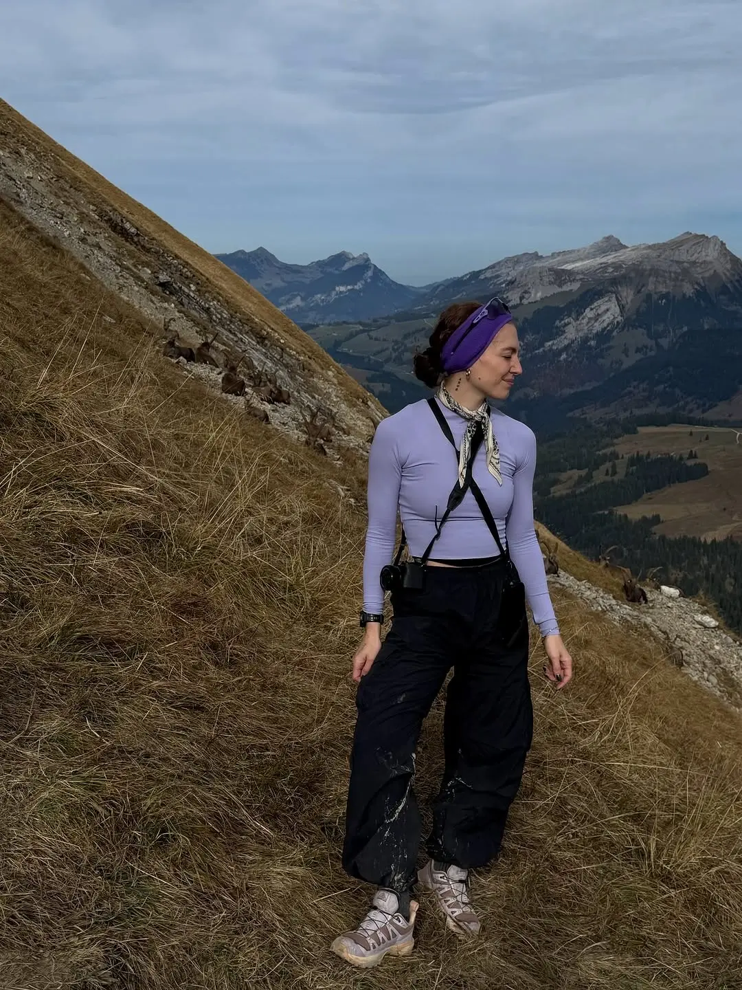 Stylish and Functional Mountain Hiking Outfit