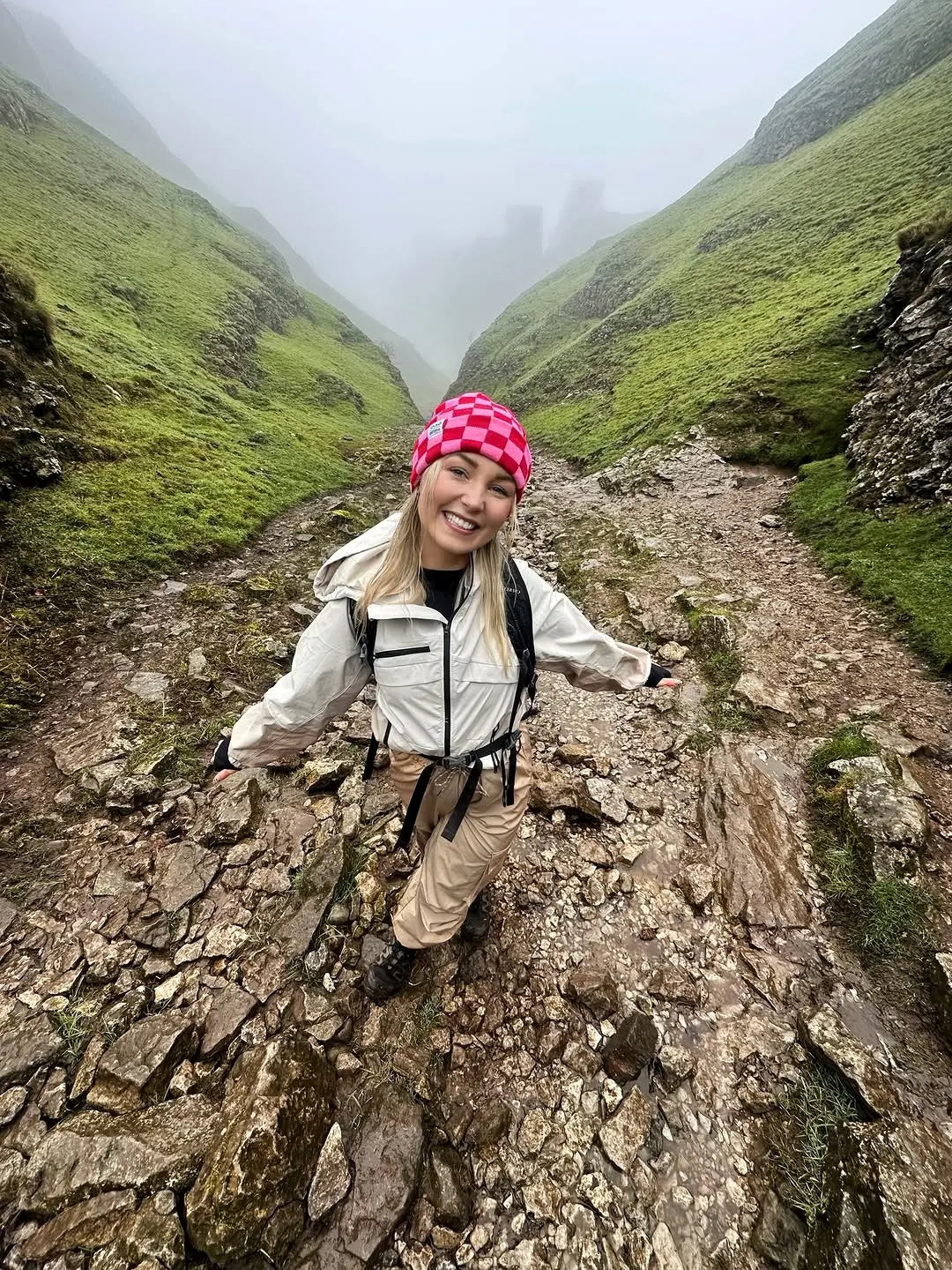 Stylish and practical hiking outfit for adventures