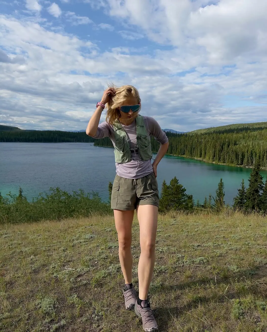 Stylish and Functional Hiking Outfit for Summer