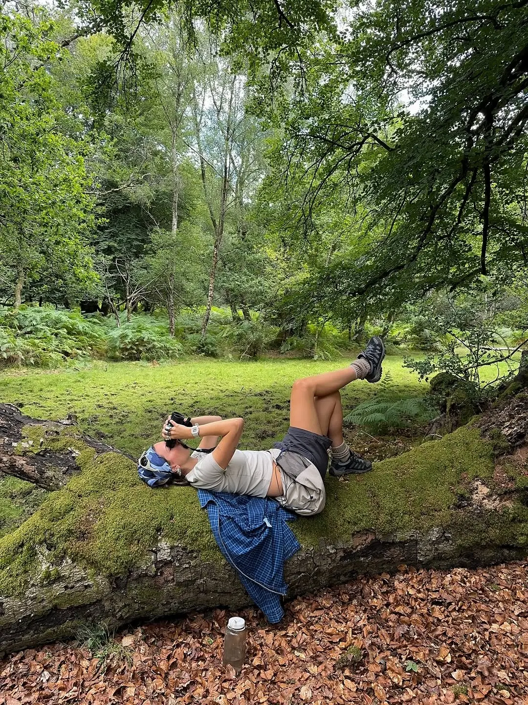 Comfortable hiking outfit for nature lovers