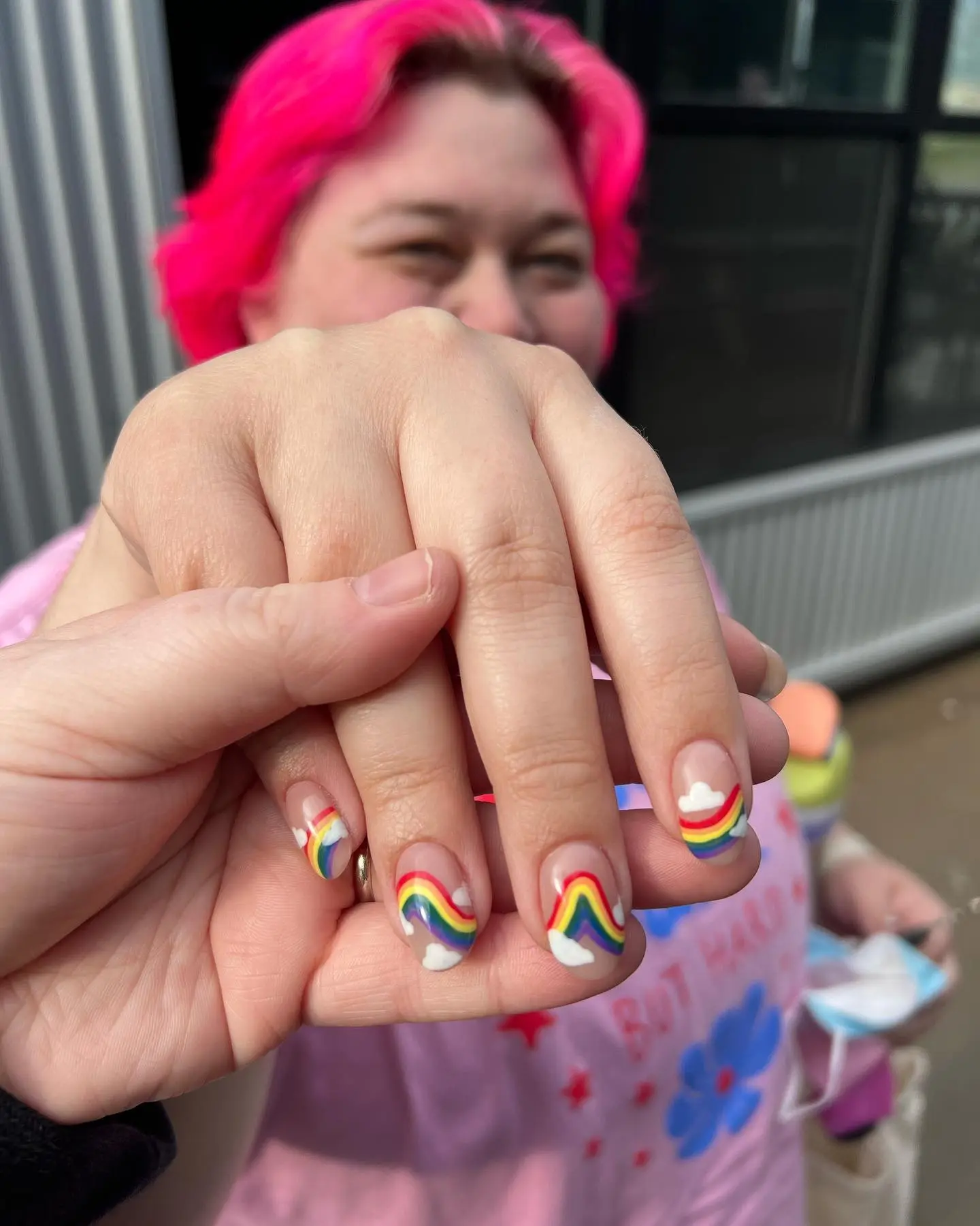 Vibrant Rainbow Nails for Bold Expression