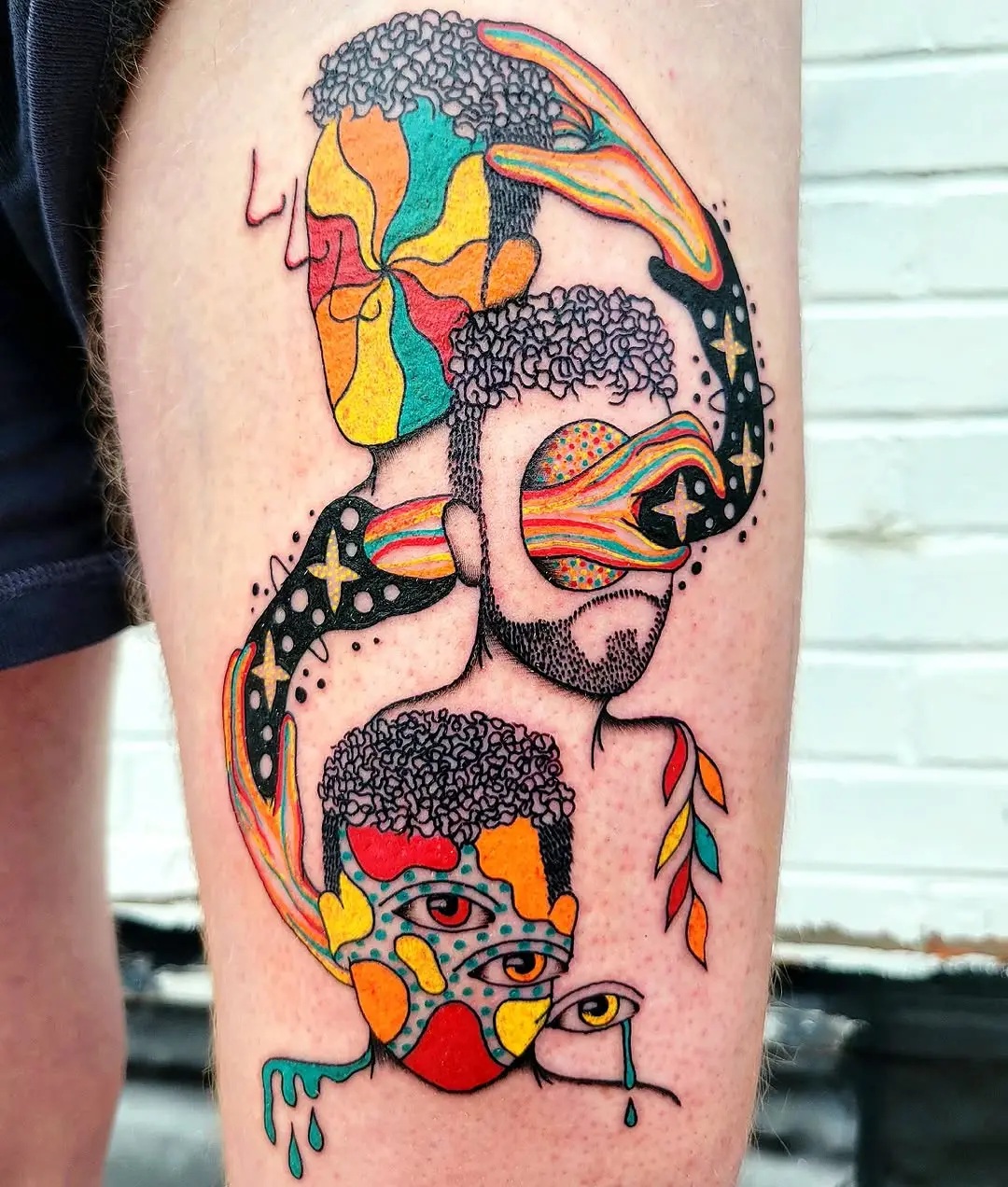 Vibrant expressions of identity through tattoos