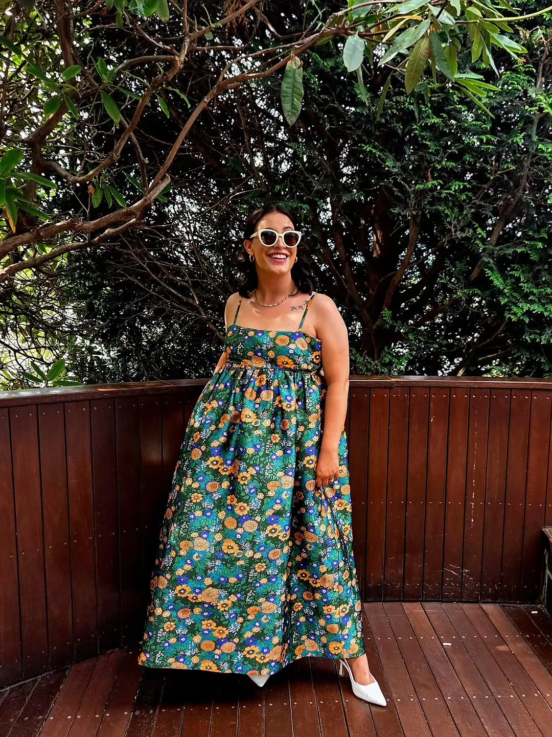 Vibrant Floral Maxi Dress Perfect for Summer
