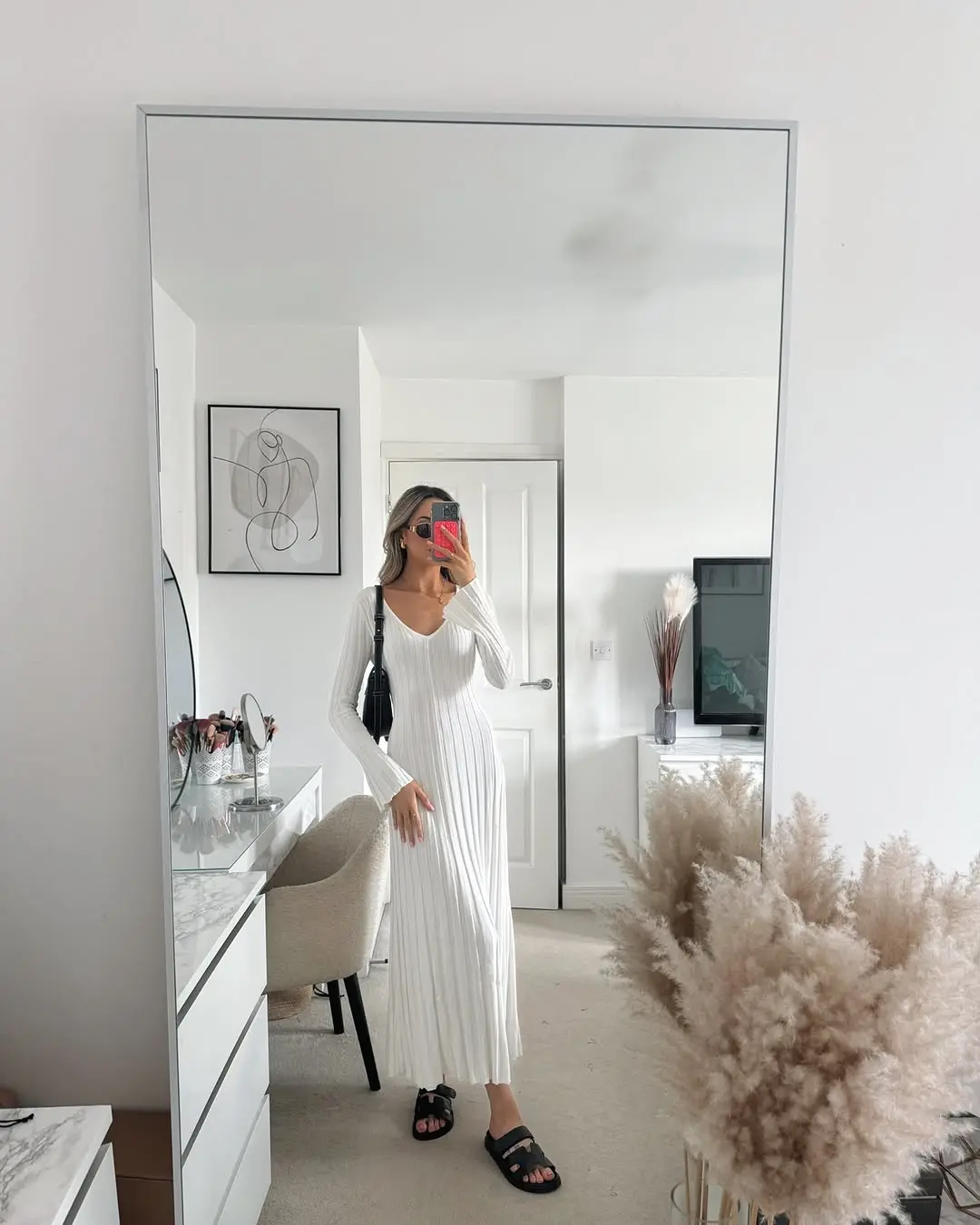 Effortlessly Chic White Maxi Dress Look
