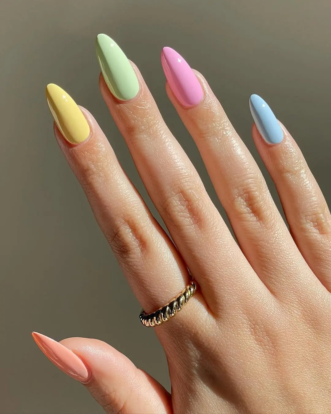 Vibrant pastel colors for a fresh spring look