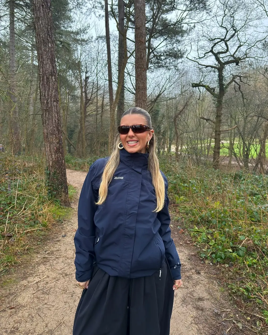 Chic and practical hiking outfit for outdoor adventures