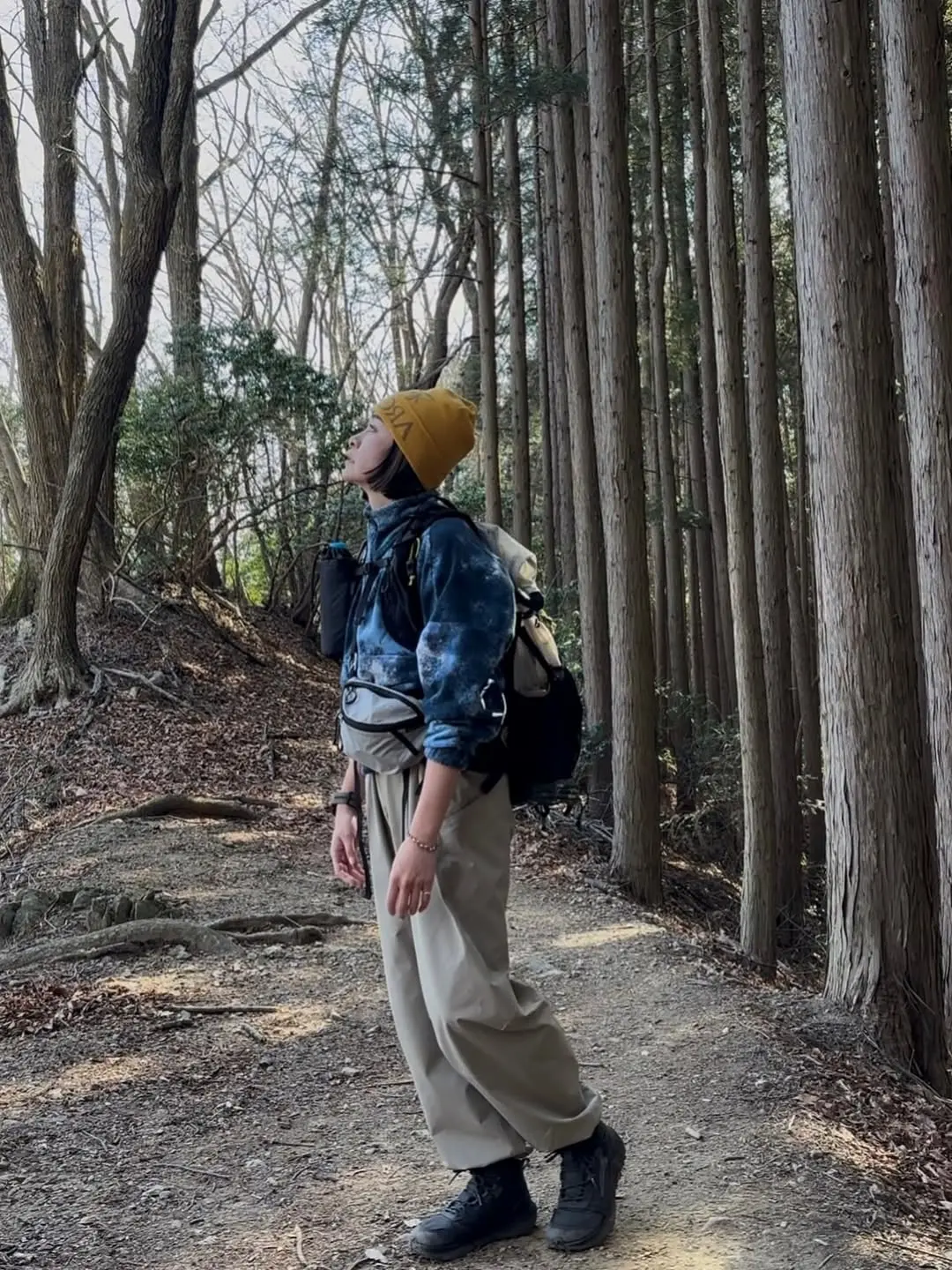 Trendy hiking attire for adventurous spirits