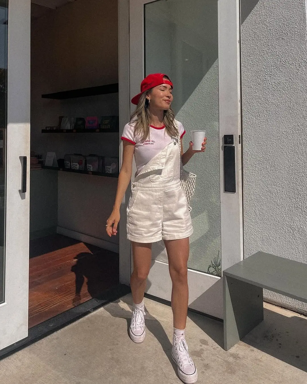 Chic Summer Vibes with Playful Overalls