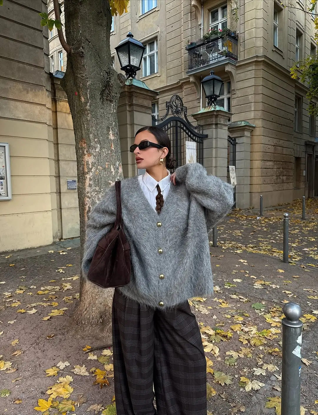 Cozy Layers for Chic Urban Style