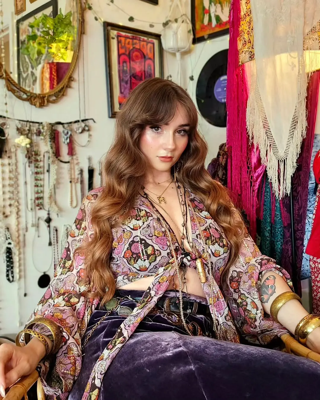 Bohemian Chic with Vintage Flair