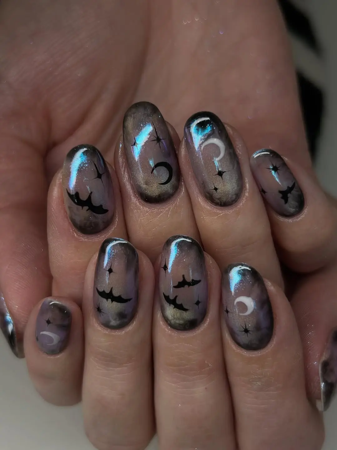 Spooky and Stylish Witchy Nail Design