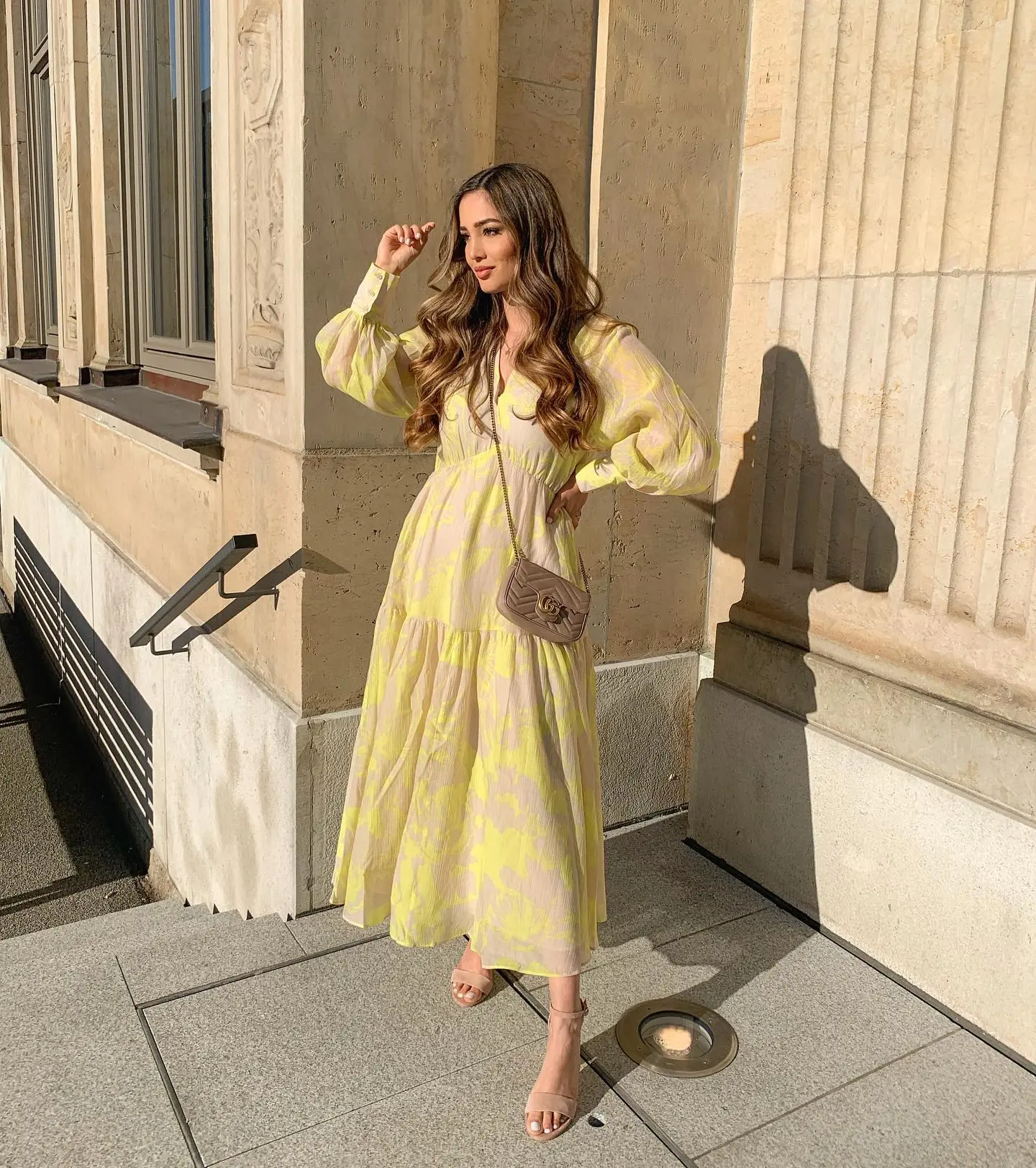Chic Yellow Maxi Dress for Effortless Elegance