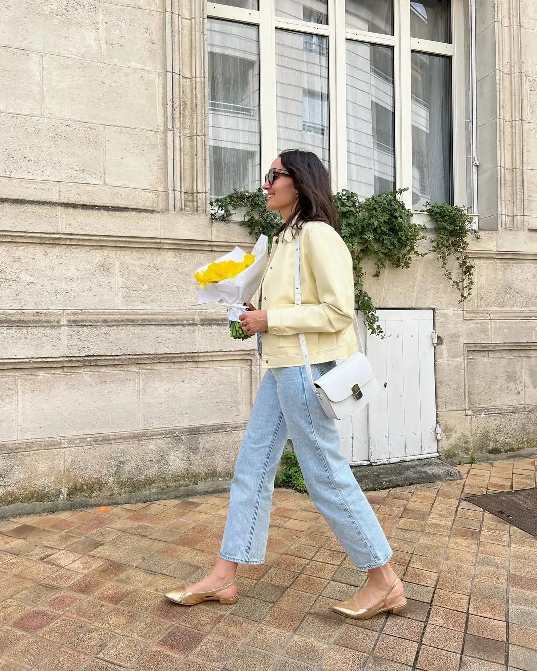 Chic Yellow Ensemble for a Casual Day Out