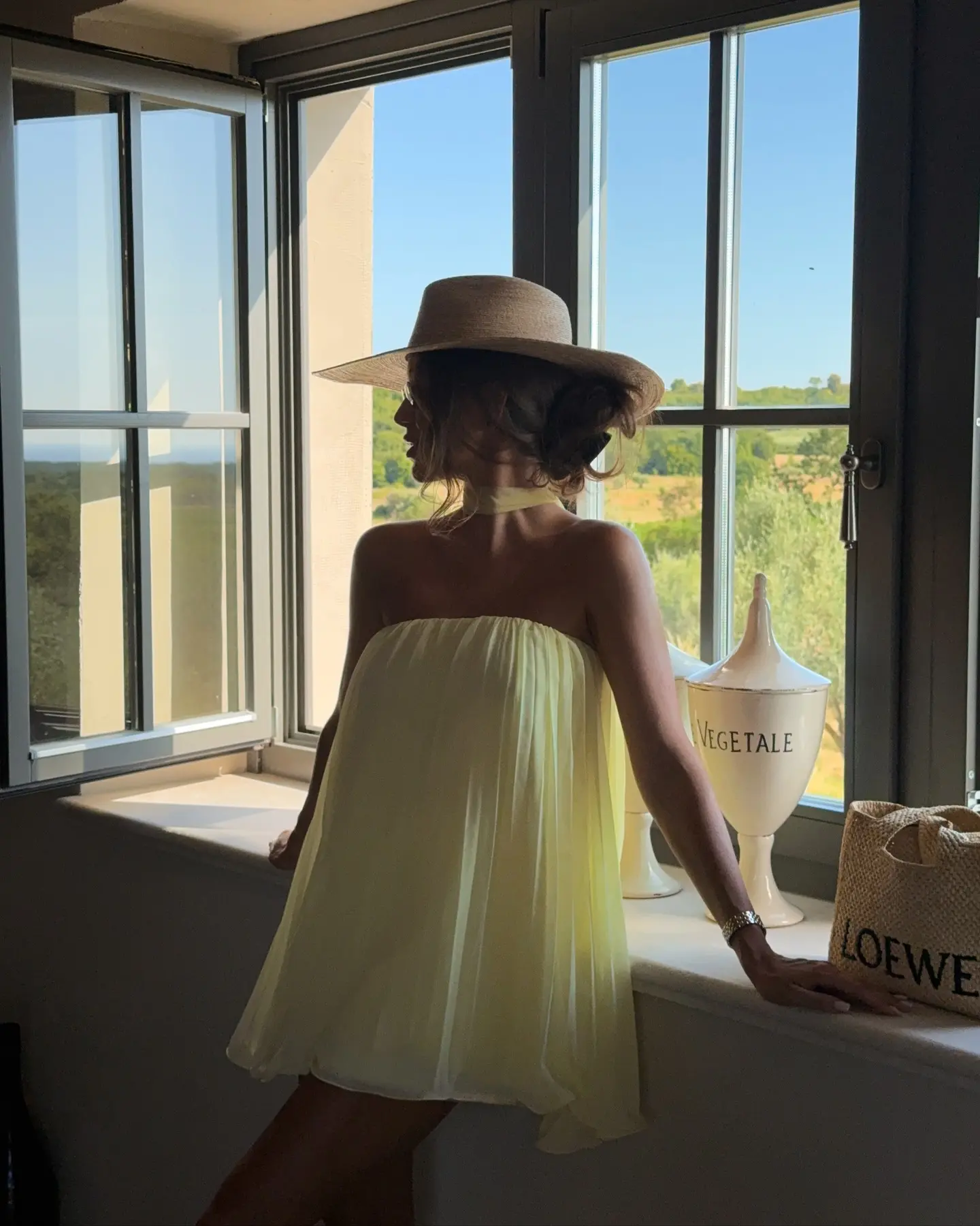 Beautiful Yellow Sundress for Summer Days
