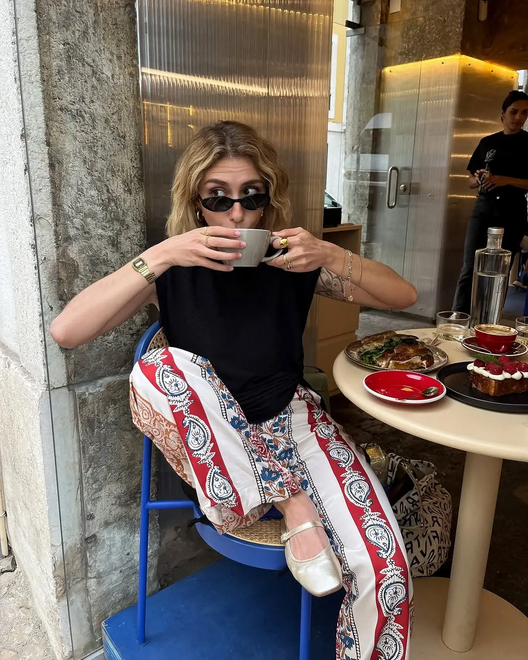 Effortless chic for a stylish brunch outing