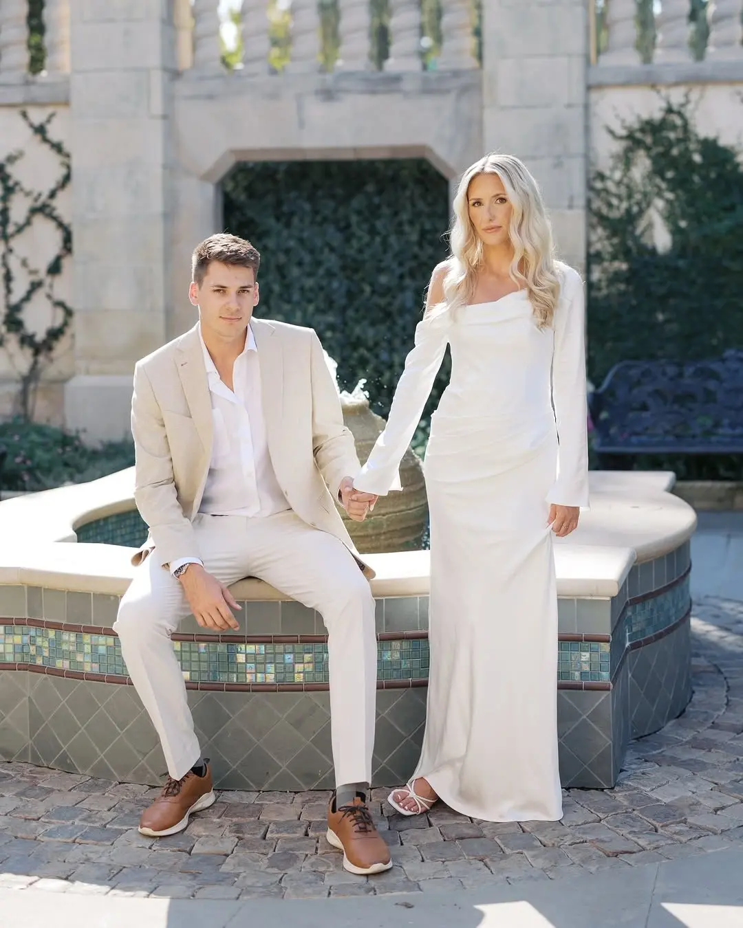 Chic Couple Outfits for Engagement Photoshoots