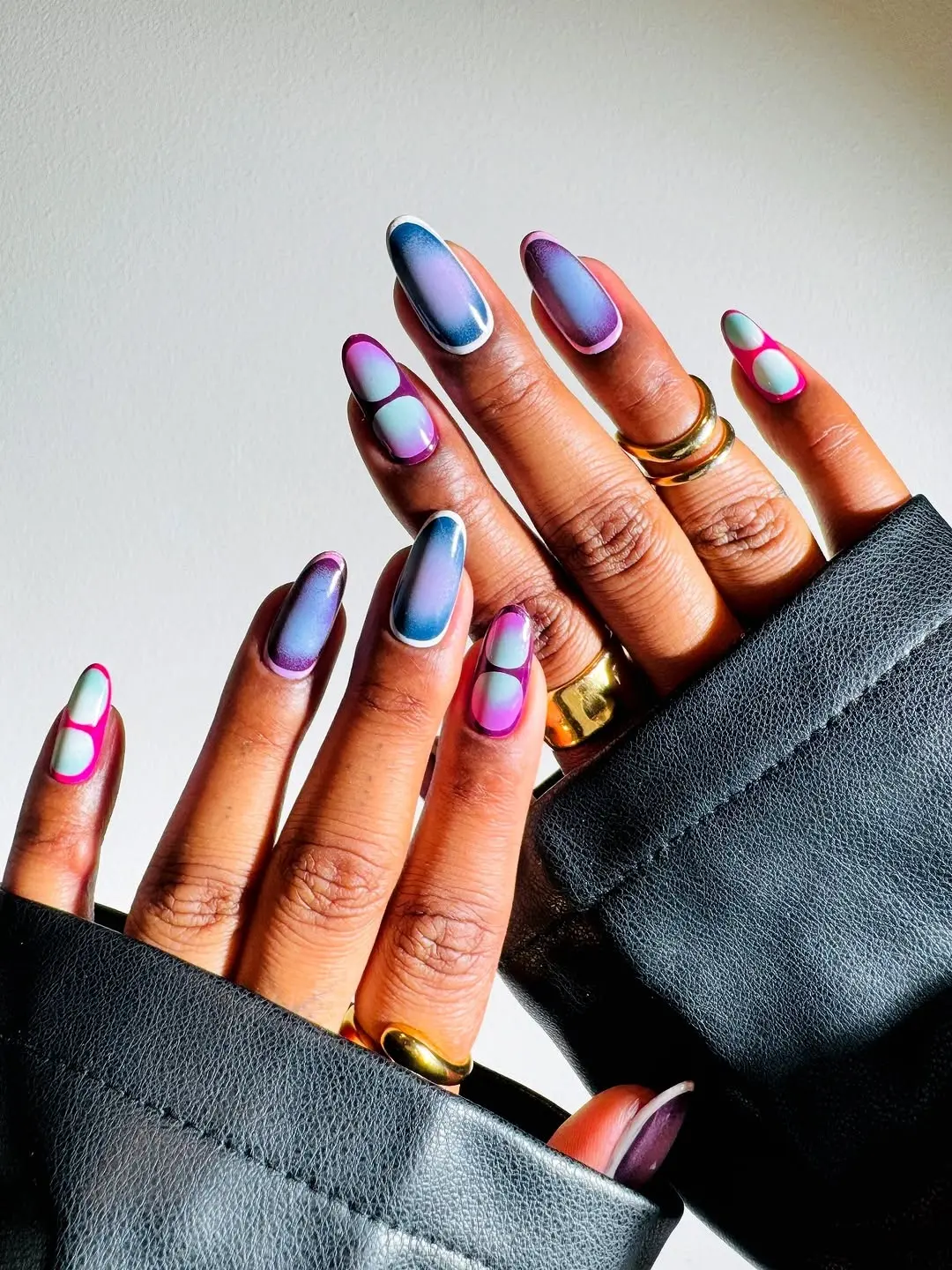 Chic and vibrant nail art inspiration