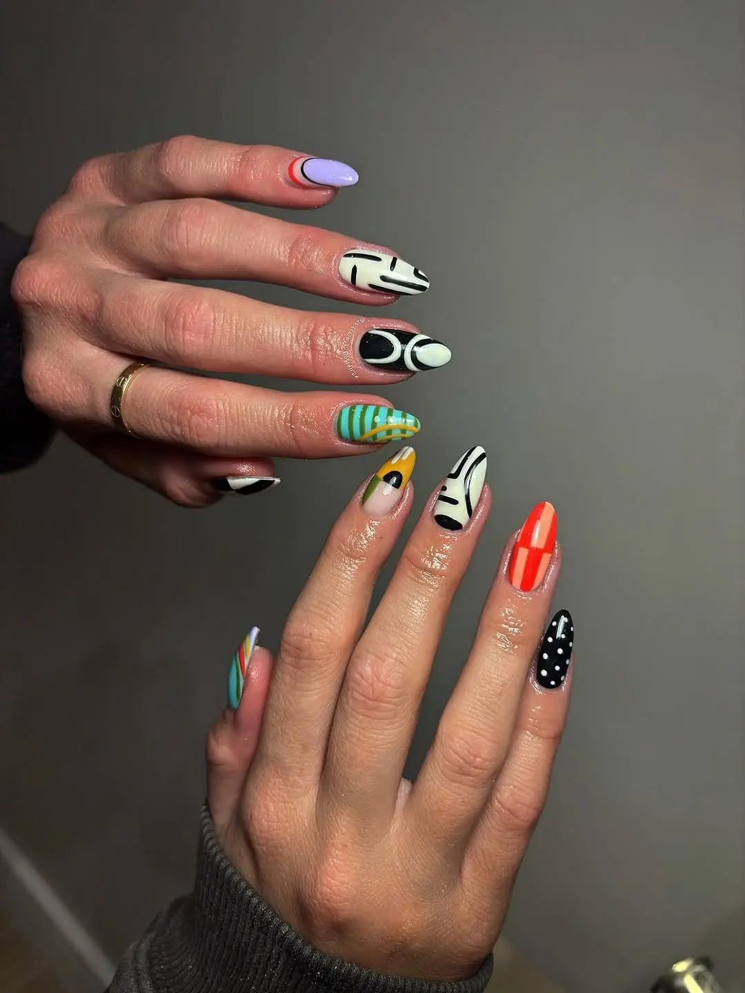Vibrant and Playful Nail Art Designs