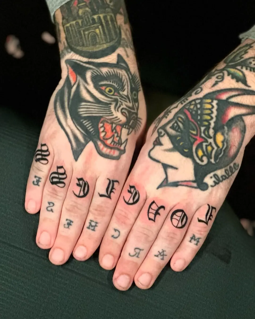 Unique hand tattoos with bold designs and statements