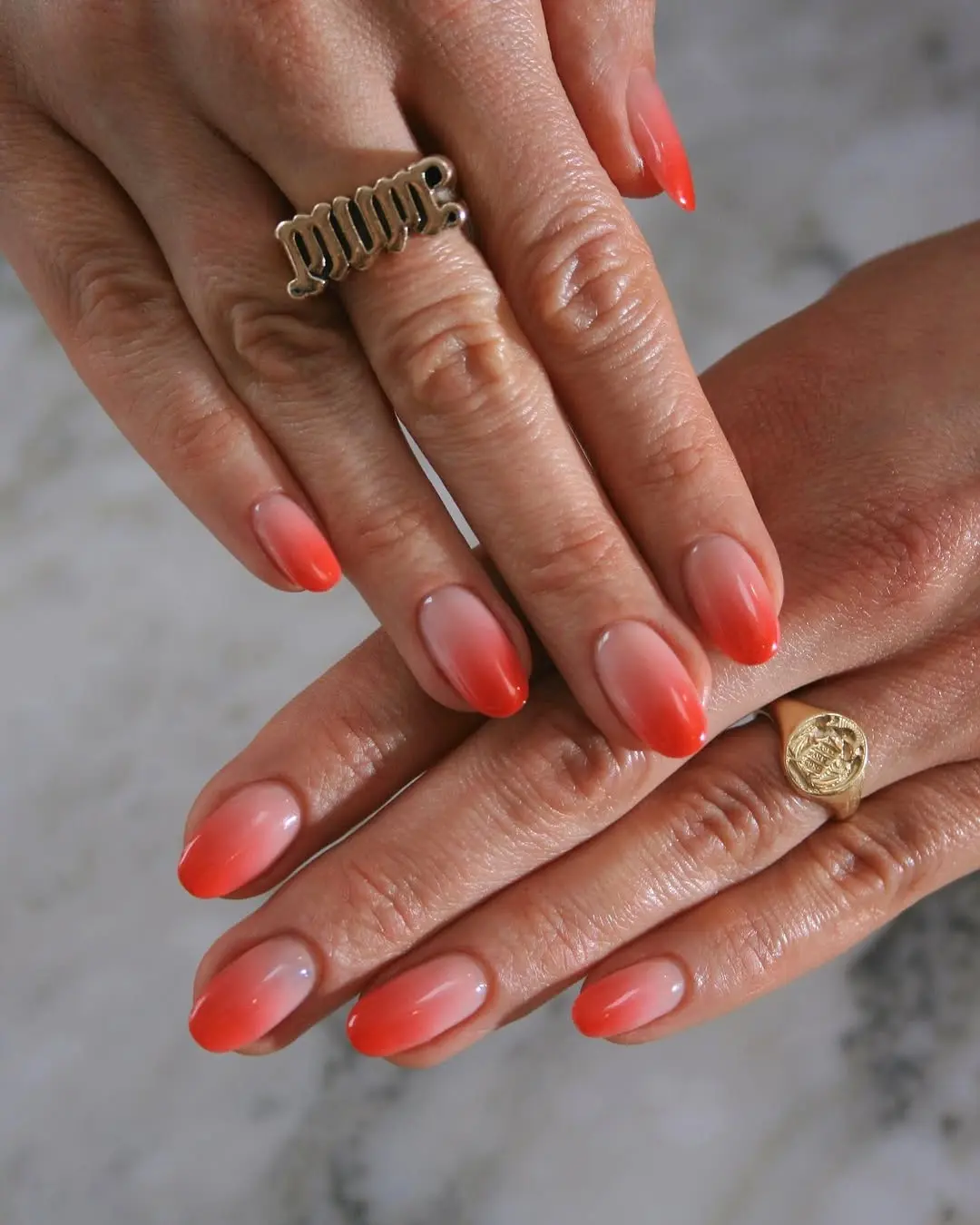 Stunning Coral Ombre Nails for Your Next Look