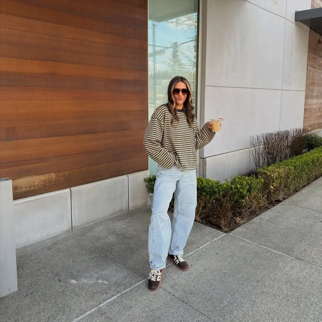 Chic and Comfy Spring Outfit for Moms