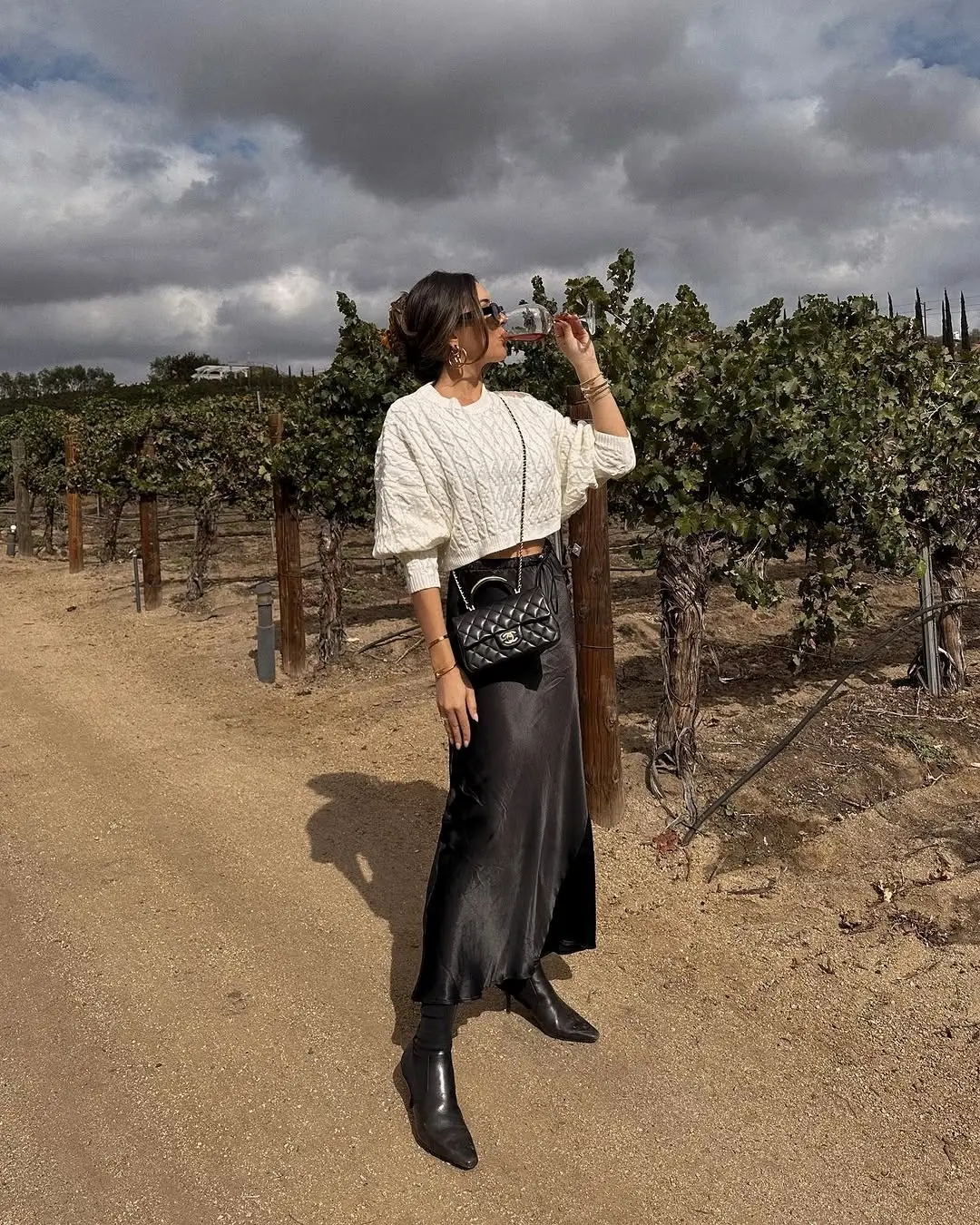 Chic Winery Outfit for Effortless Elegance