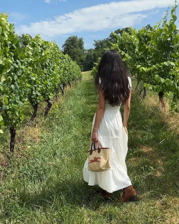 Chic Summer Dress Perfect for Winery Visits