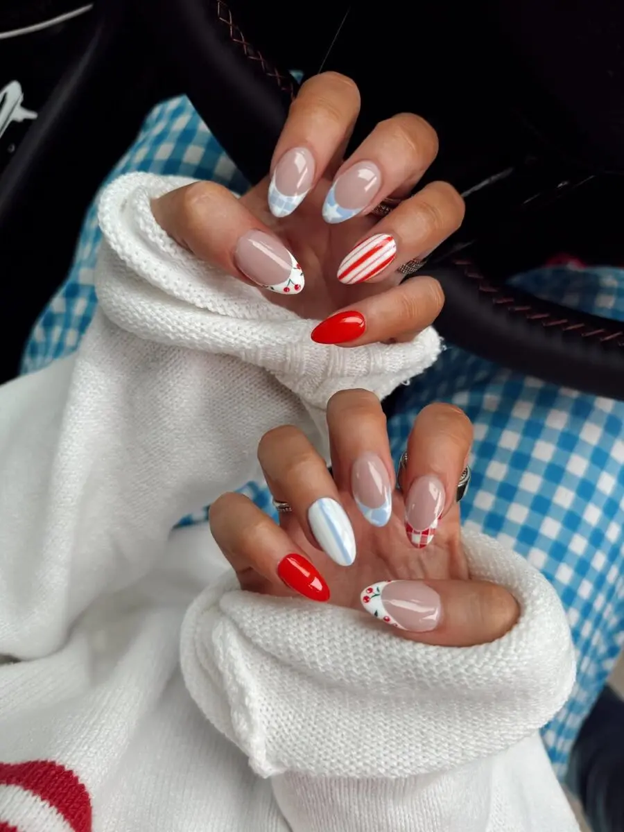 Celebrate Independence Day with festive nail art